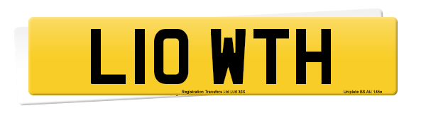 Registration number L10 WTH